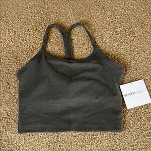 Spacedye Slim Racerback Cropped Tank